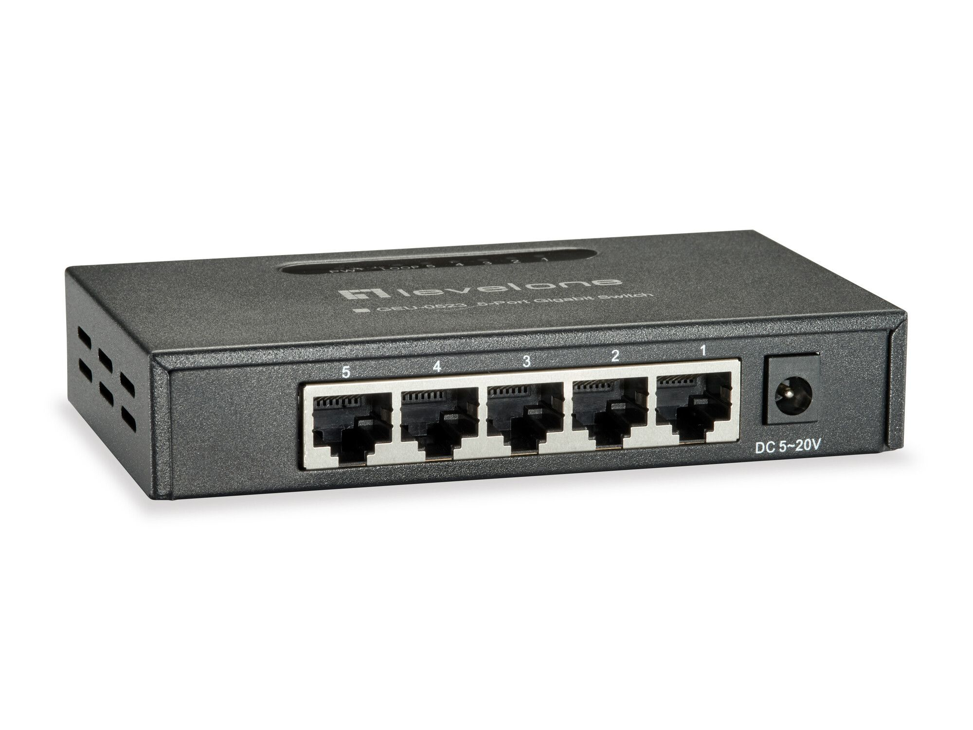Image of LevelOne GEU-0523 network switch Unmanaged Gigabit Ethernet...
