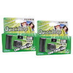 Fujifilm Superia Xtra 400 VV Type 27 Exposures QuickSnap Disposable Camera with Flash - Pack of 2