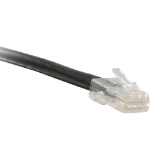 eNet Components Cat5e, 2ft networking cable Black 24" (0.61 m)