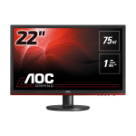 AOC Gaming G2260VWQ6 LED display 54.6 cm (21.5") 1920 x 1080 pixels Full HD Flat Matt Black
