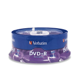 Verbatim DVD+R 4.7GB 16X Branded 25pk Spindle 25 pc(s)