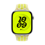 Apple MGC04ZM/A smart wearable accessory Band Yellow Aluminium, Fluoroelastomer