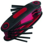 2GO 512192 hex key Folding hex key set Metric 8 pc(s)