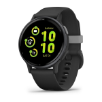 Garmin Vivoactive 5 1.2" AMOLED Digital 390 x 390 pixels Touchscreen Black Wi-Fi GPS (satellite)