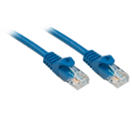 Lindy Rj45/Rj45 Cat6 10m networking cable Blue U/UTP (UTP)