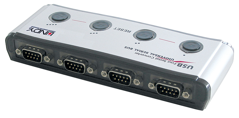 Lindy USB to 4 Port Serial Converter