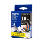 Brother TZ-345 label-making tape White on black