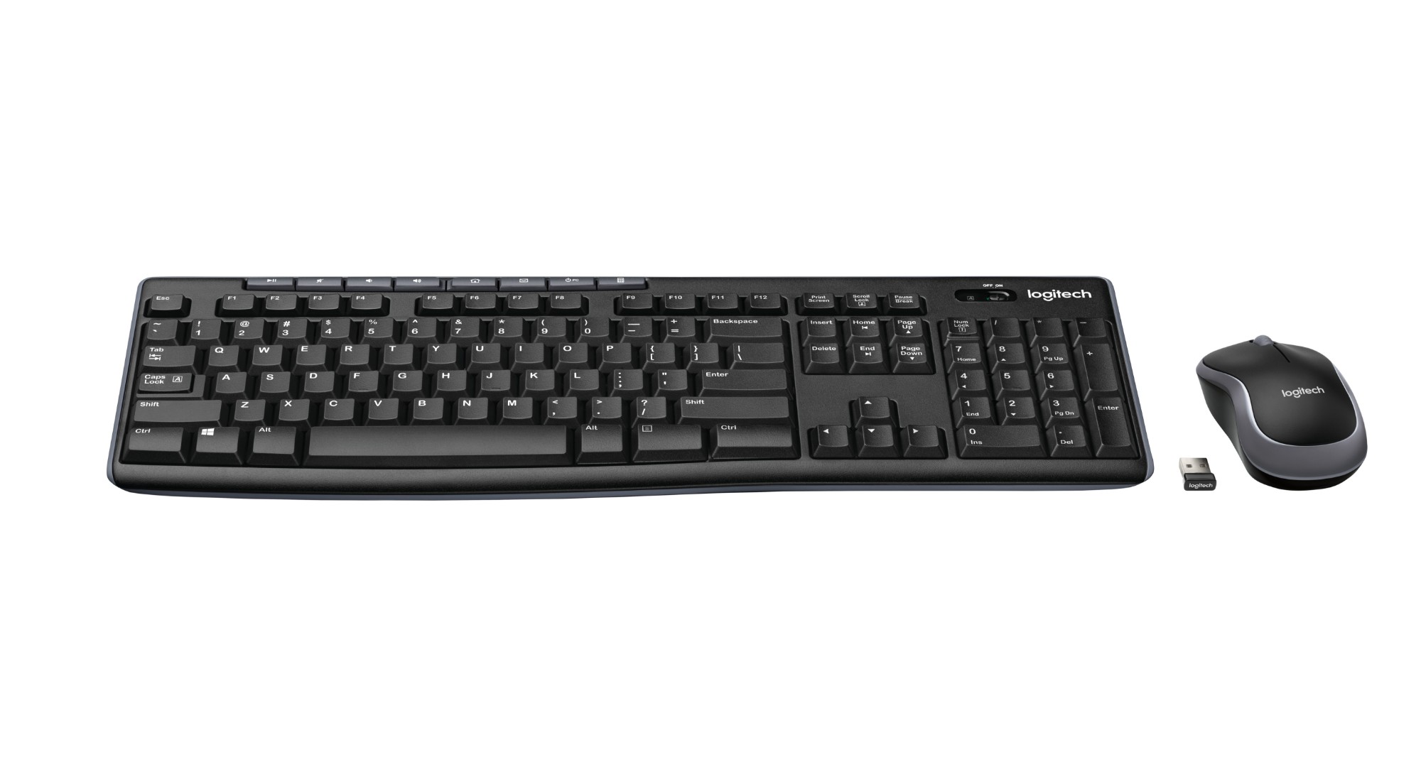 Logitech MK270 keyboard RF Wireless QWERTY UK English ...