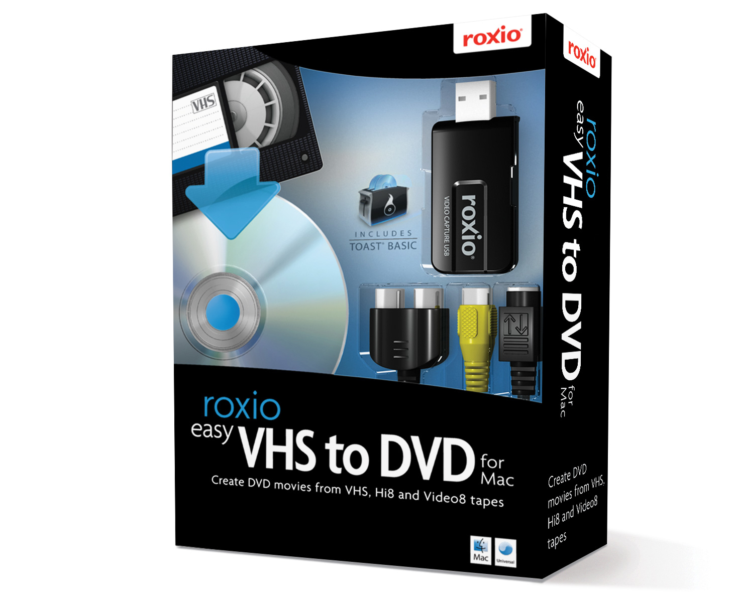 Eas Vhs To Dvd Converter Usb2.0 Video Capture Converter For Mac