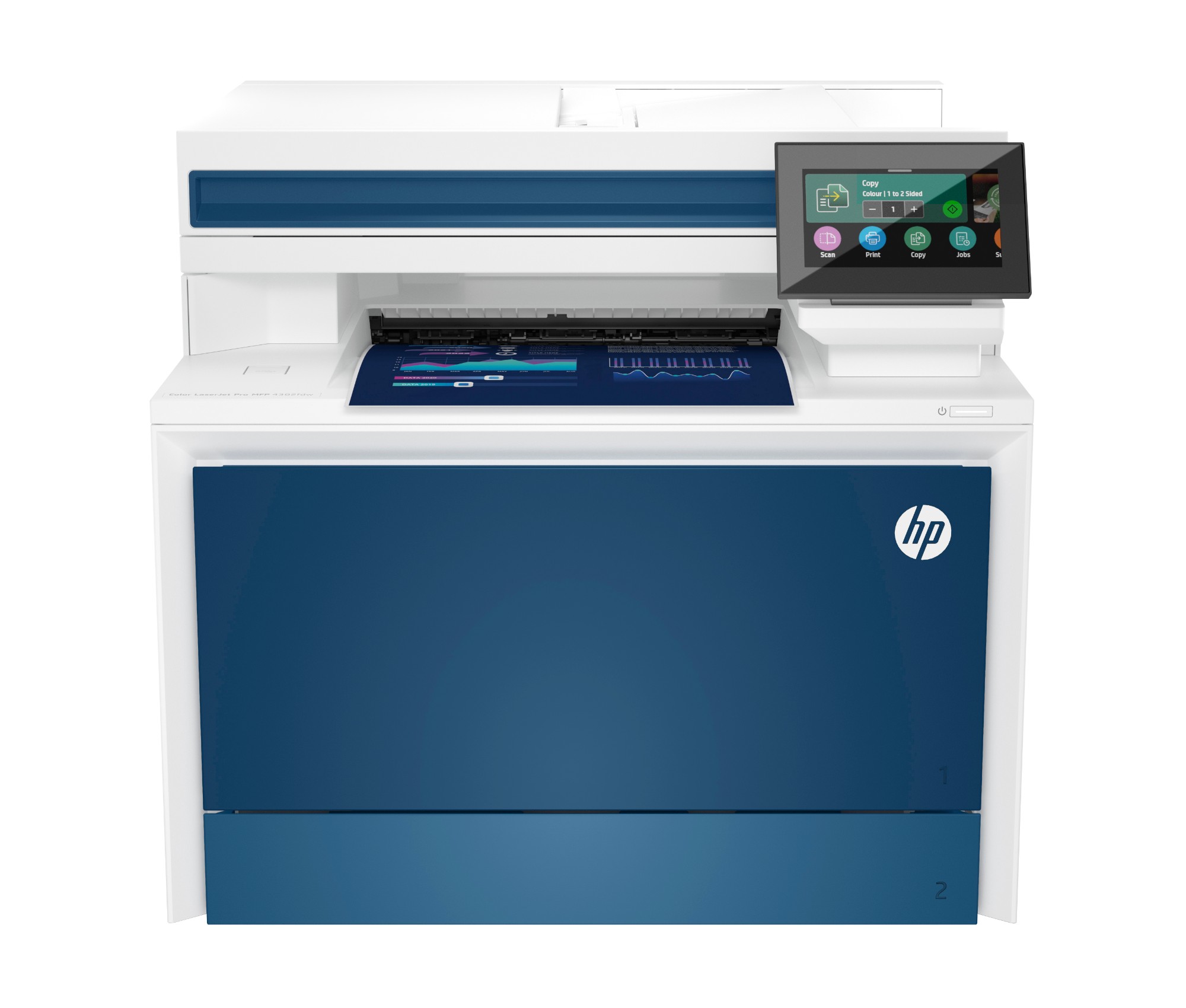 HP Color LaserJet Pro LaserJet Pro 4302fdw Wireless Multifunction Color Printer, Copier, Scanner; Duplex