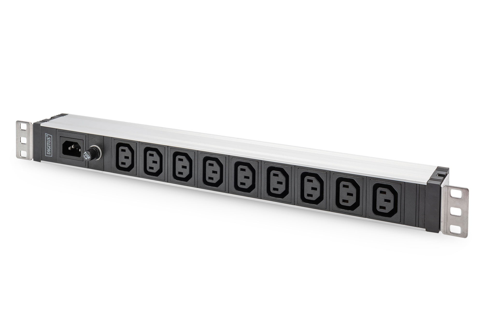 Digitus DN-95429 Server rack power strip 1U Aluminium Black-silver...