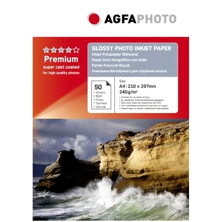 Image of AgfaPhoto AP24050A4N printing paper A4 (210x297 mm) Gloss 50...