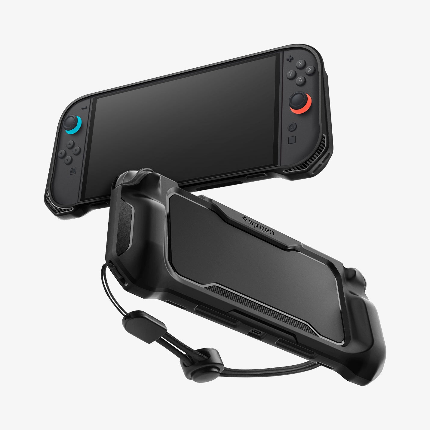 Spigen Rugged Armor Nintendo Switch 2 Case Matte Black