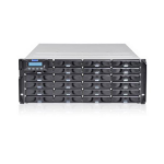 Infortrend ESDS 3024 disk array Rack (4U) Zwart, Grijs
