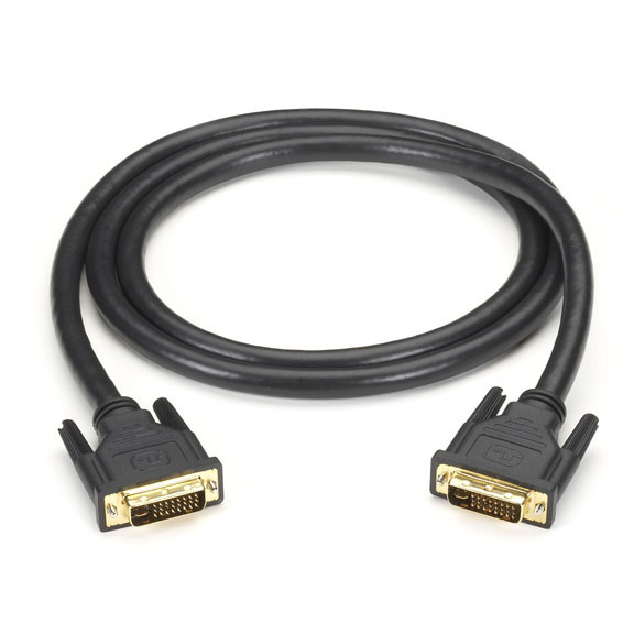 Black Box DVI-I-DL-002M DVI-kabel 2 m Svart