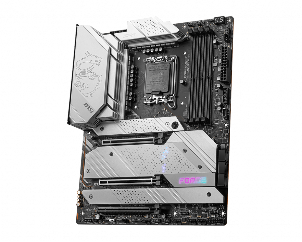 Msi Mpg Z690 Carbon Wifi Atx Motherboard + Msi Spatium M480 Nvme M.2