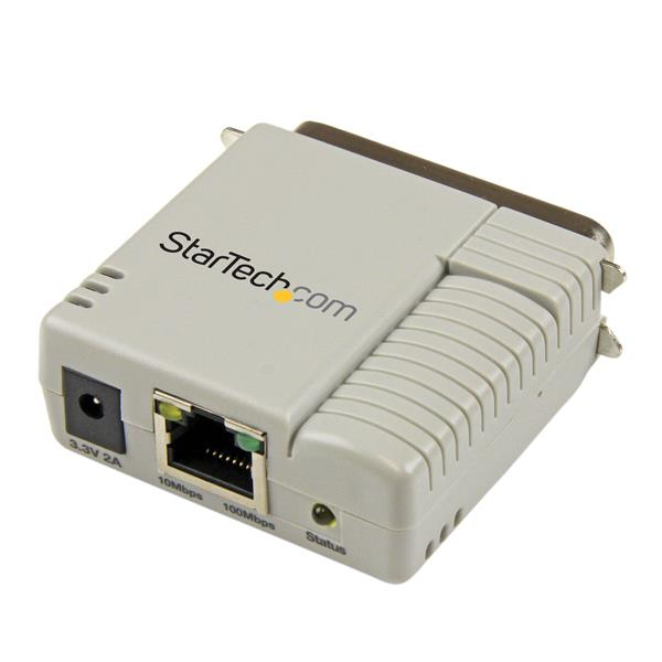 StarTech.com 1 Port 10/100 Mbps Ethernet Parallel Network Print Server