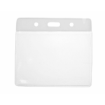 Digital ID Vinyl Badge White Top Card Holder 91 x 65 mm Landscape - Pack of 100