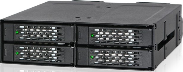 Image of ICY DOCK Backplane 4x 2.5 PCIe 4.0 NVMe U.2 to MiniSAS V3 - HDD...