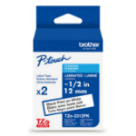 Brother TZE2312PKG label-making tape Black on white TZe