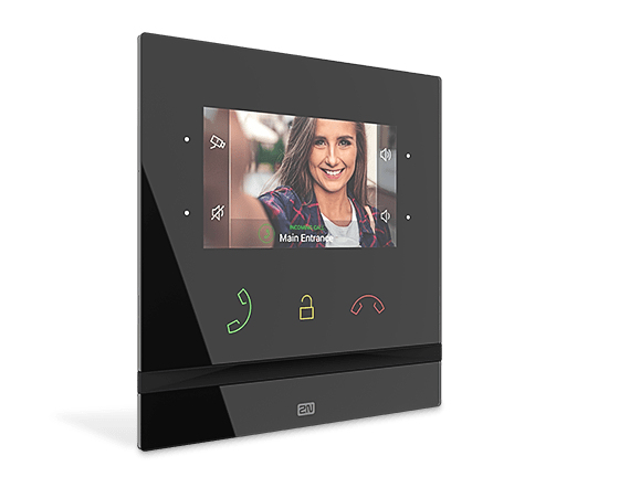 Image of 2N Telecommunications Indoor Compact video intercom system 10.9 cm...