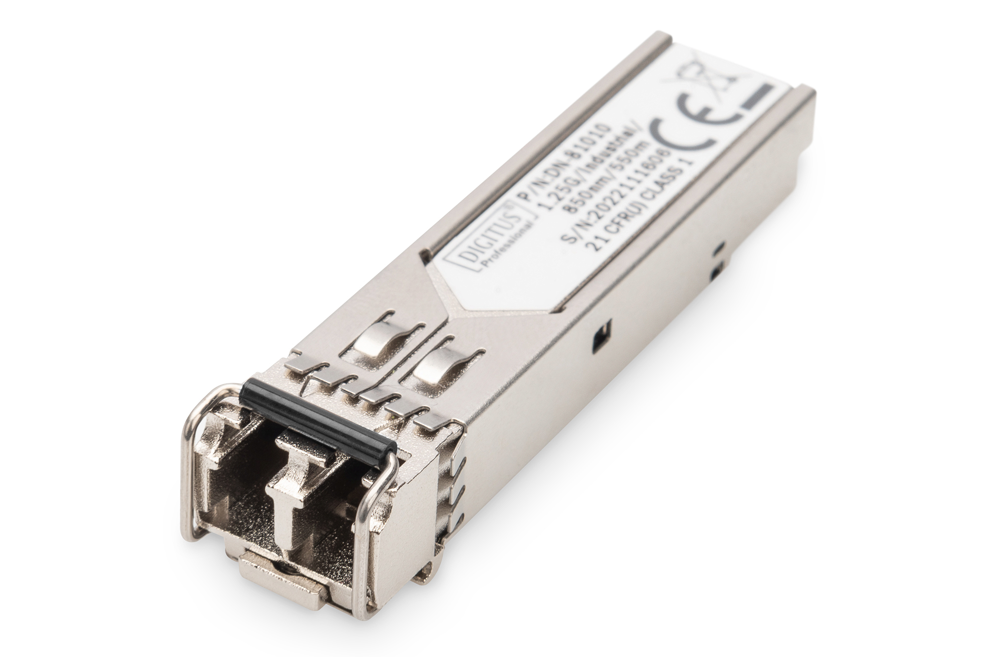 Image of Digitus Industrial mini GBIC (SFP) Module, 1.25 Gbps, 0.55km