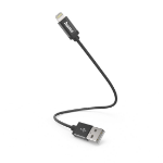 Hama 00201578 lightning cable 0.2 m Black