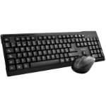 TechZone TZ16COMB01-INA teclado Ratón incluido RF inalámbrico Negro
