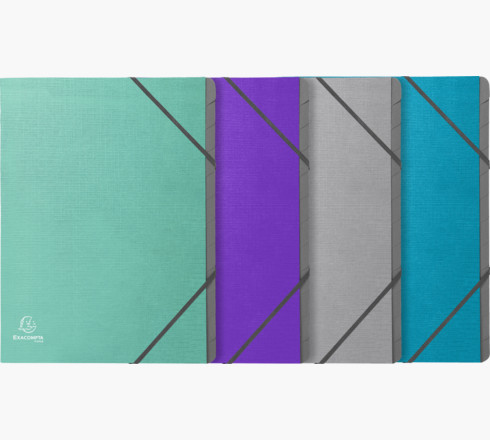 Image of Exacompta 56650E folder Cardboard Assorted colours A4