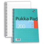 Pukka Pukka Pad Metallic Jotta A4 Wirebound Hardcover Notepad 100 80GSM Ruled Sheets