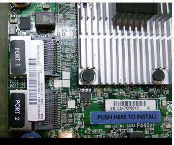 HPE Smr rry P440r conroller