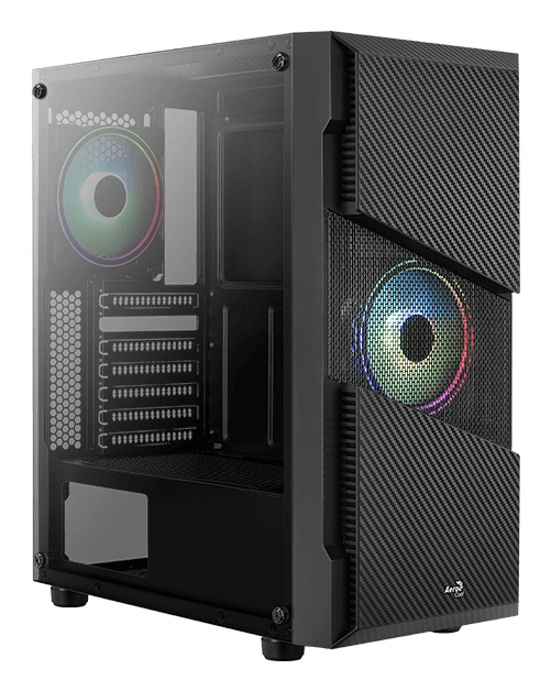 Aerocool Menace Saturn RGB Midi Tower Black