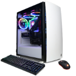 CyberpowerPC SLC8960CPGV10 PC Desktop Intel® Core™ i7 i7-14700KF 32 GB DDR5-SDRAM 2 TB SSD NVIDIA GeForce RTX 4060 Ti Windows 11 Home White