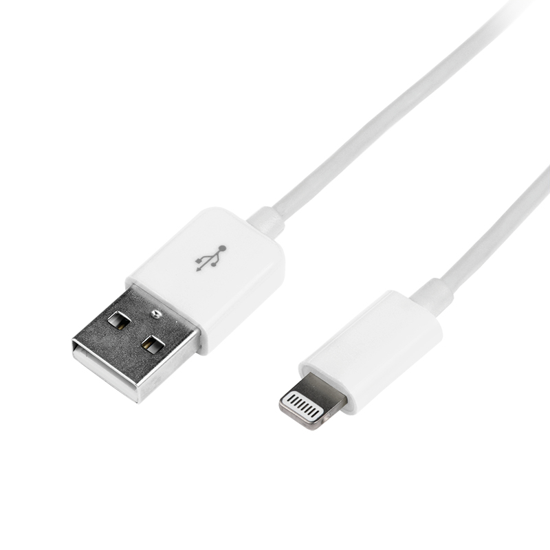 Image of LogiLink 1m, Lightning - USB White
