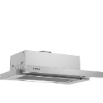 Bosch Serie 4 DFT63AC50 cooker hood Semi built-in (pull out) Silver 360 m³/h D