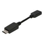 PSA Parts CAB0064A video cable adapter 0.15 m DisplayPort HDMI Black