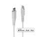 Lindy 2m USB C to Lightning Cable white