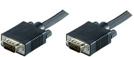 Image of Microconnect SVGA HD15 1m VGA cable VGA (D-Sub) Black