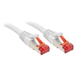 Lindy Rj45/Rj45 Cat6 2m networking cable White S/FTP (S-STP)