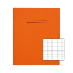 Rhino 8 x 6.5 Exercise Book 48 Page, Orange, S5 (Pack of 100)