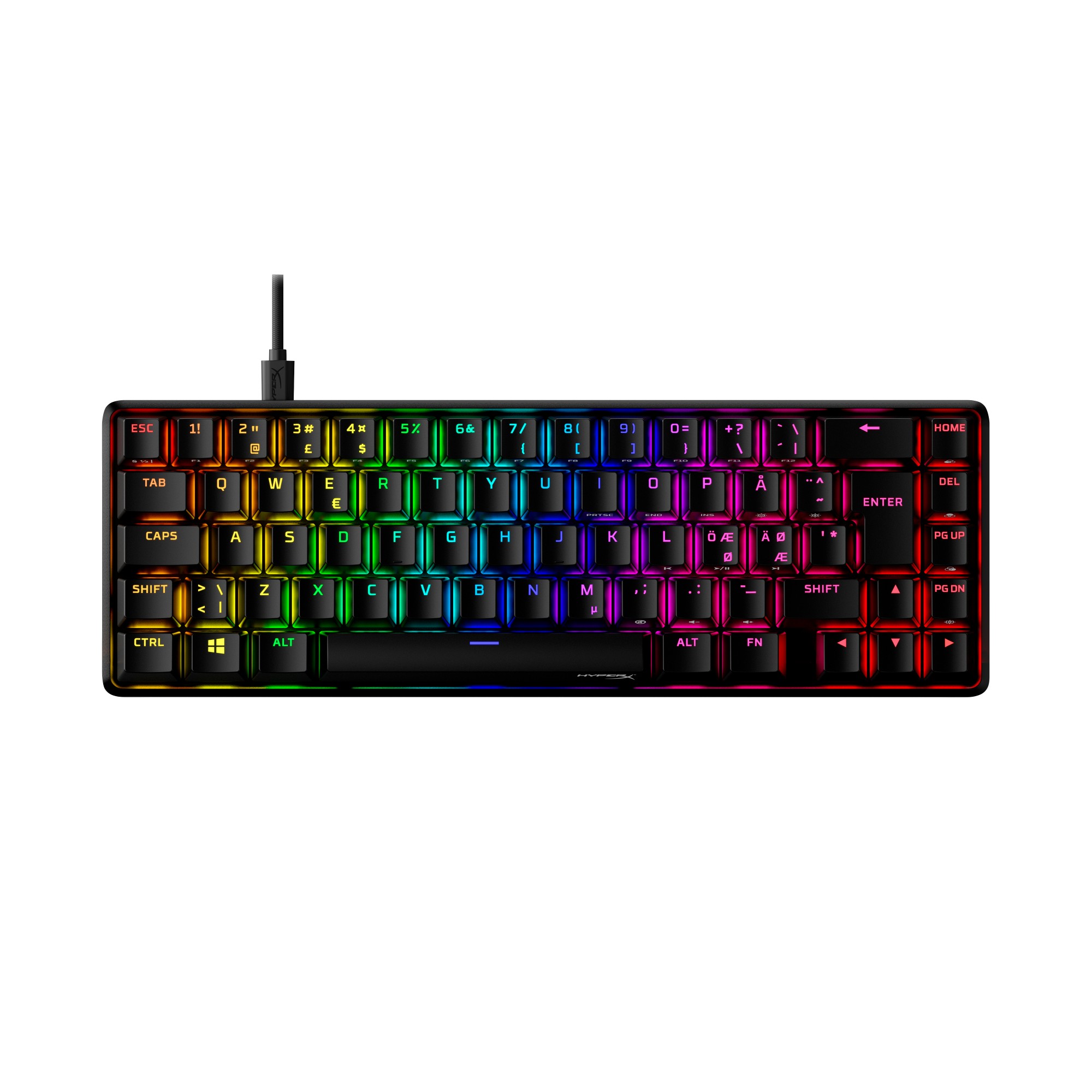 HyperX Alloy Origins 65 - Mechanical Gaming Keyboard - HX Red (NO Layo