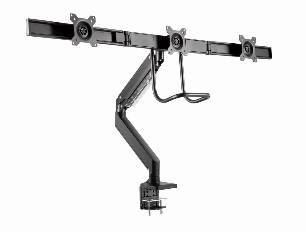 Gembird MA-DA3-03 monitor mount / stand 68.6 cm (27") Desk Black