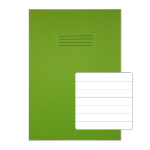 Rhino 13 x 9 Oversized Exercise Book 40 Page, Light Green, F12 (Pack of 100)