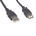 eNet Components USB2.0MAFA-10F USB cable USB 2.0 118.1" (3 m) USB A Black