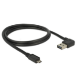 DeLOCK 85165 USB cable 1 m USB 2.0 USB A Micro-USB B Black