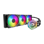 Cooler Master MasterLiquid 360 ATMOS Processor Liquid cooling kit 4.72" (12 cm) Black