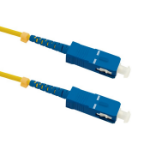 Qoltec 54298 fibre optic cable 2 m SC Yellow