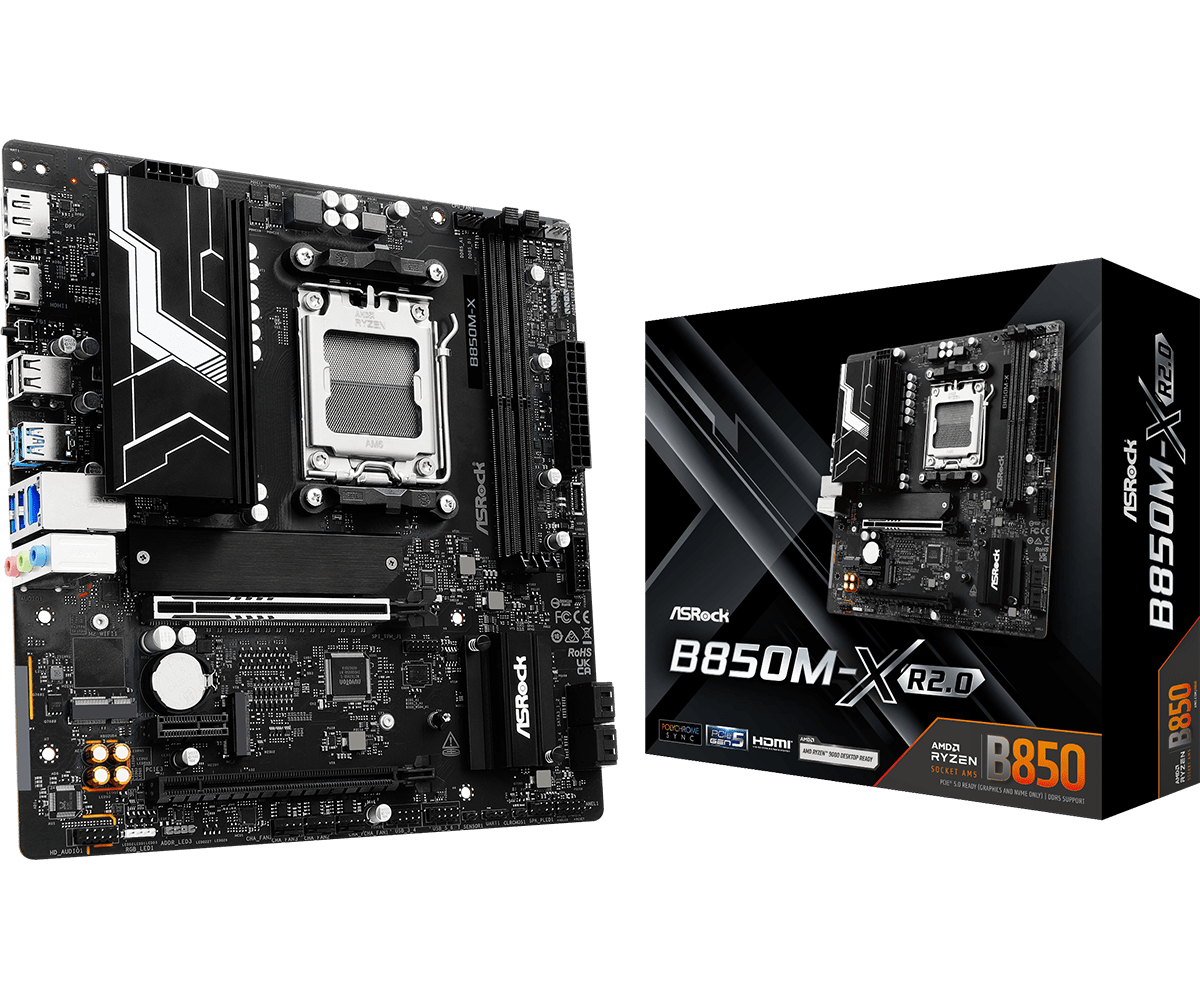 Asrock B850M-X R2.0 AMD B850 Socket AM5 micro ATX