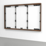 SMS Smart Media Solutions Leddy Wall 3.48 m (137") Walnut