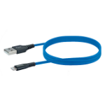 Schwaiger LPRO440 501 mobile phone cable Blue 1.2 m USB A Lightning